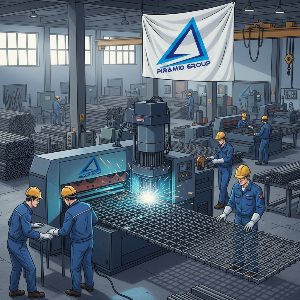 Proses Produksi Plat Grating 01. platgrating.co.id