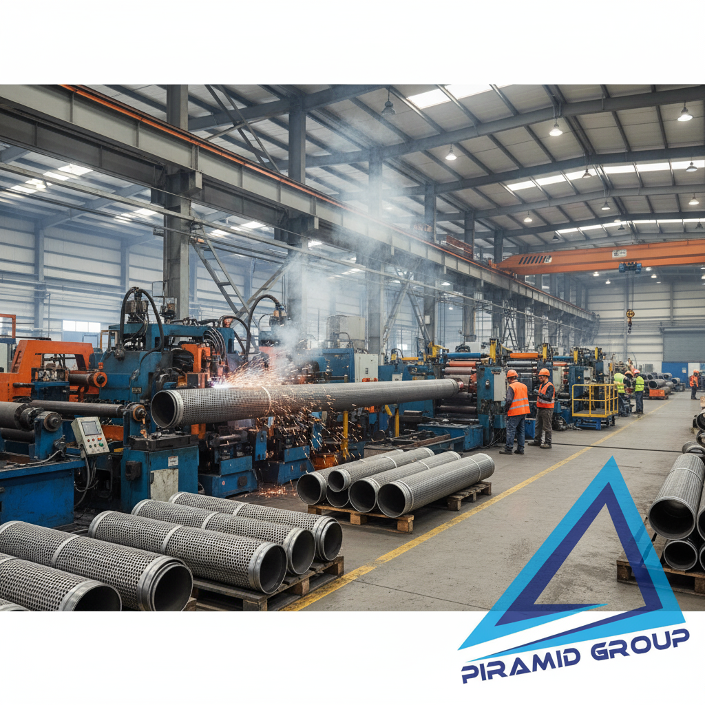 gambar proses pembuatan pipa screen 01. platgrating.co.id