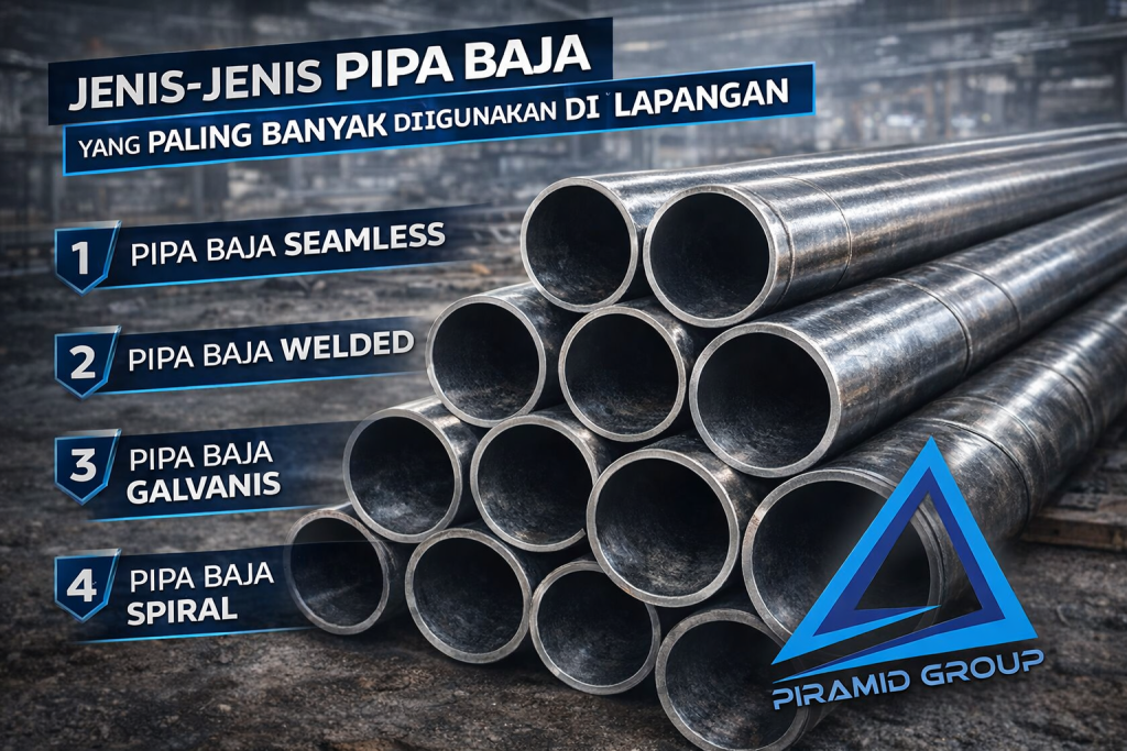 Jenis-Jenis Pipa Baja yang Paling Banyak Digunakan di Lapangan.platgrating.co.id
