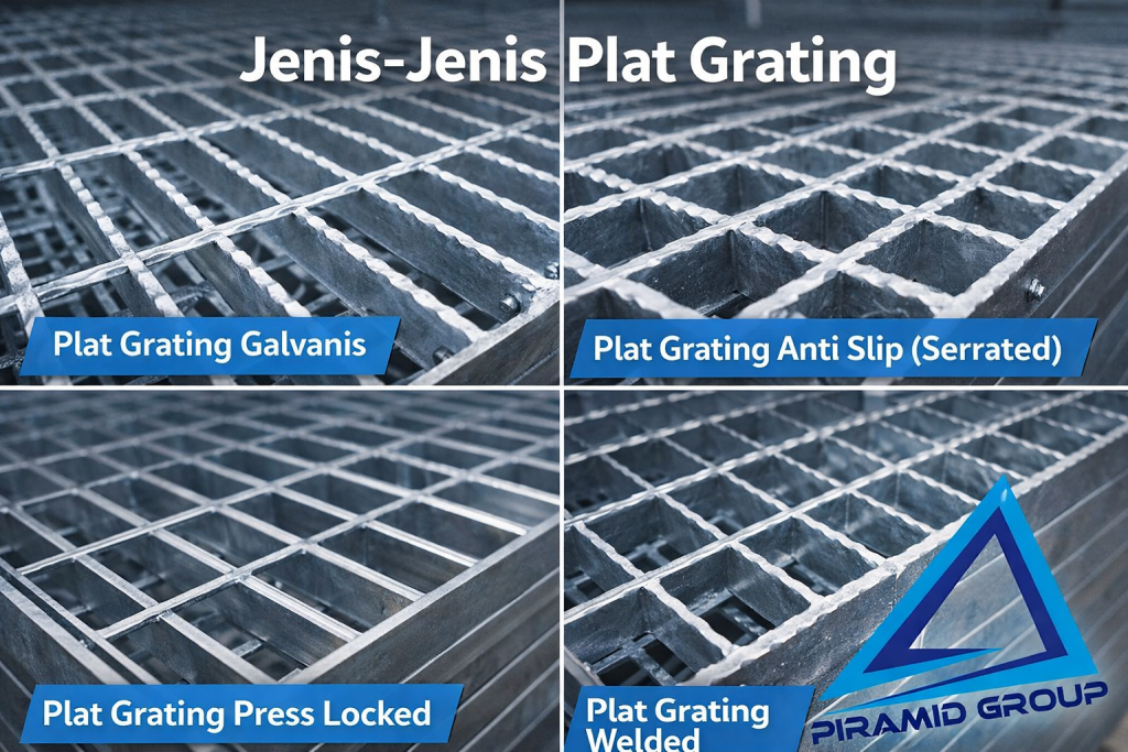 Jenis-Jenis Plat Grating. platgrating.co.id