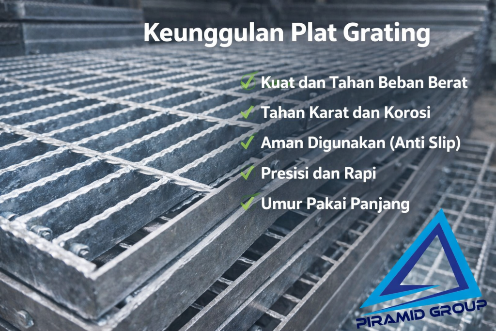 Keunggulan Plat Grating. platgrating.co.id