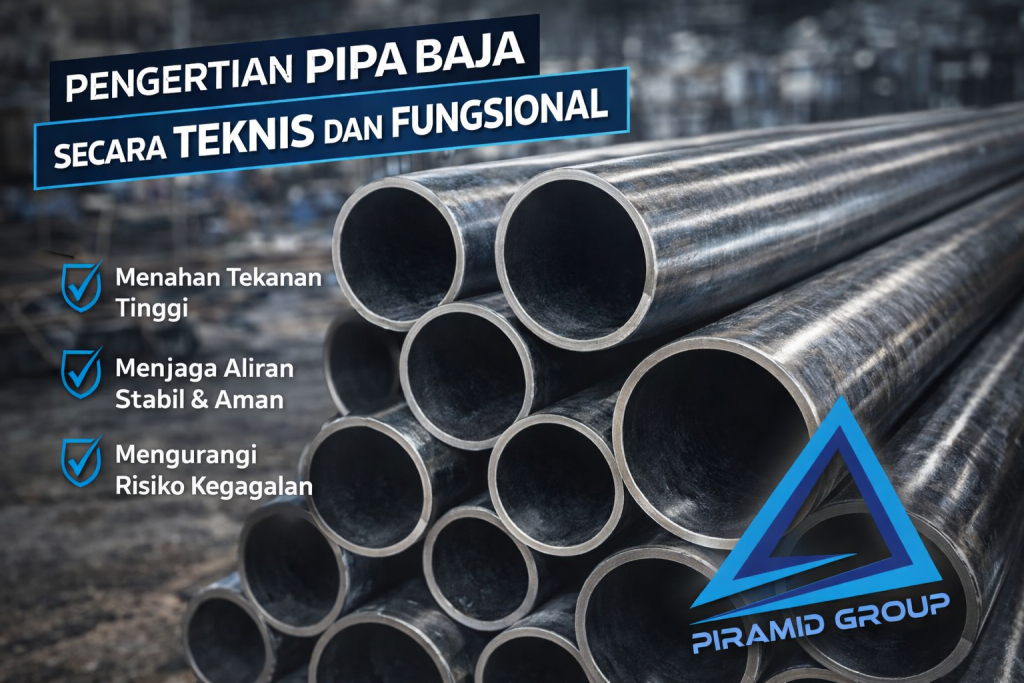 Pengertian Pipa Baja Secara Teknis dan Fungsional. platgrating.co.id