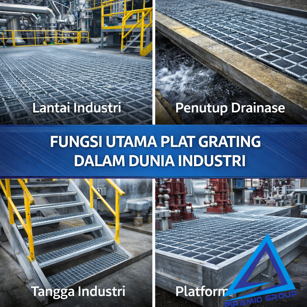 Fungsi Utama Plat Grating.PT. PIRAMID CAHAYA ABADI