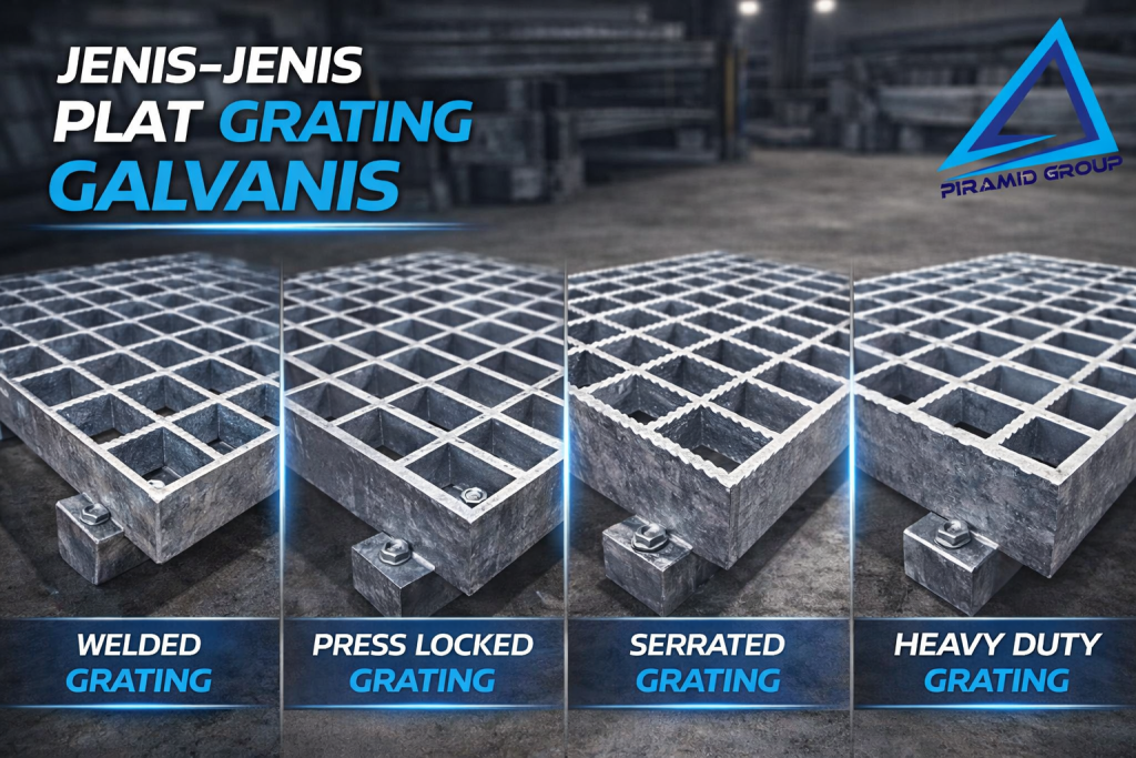 Jenis-Jenis Plat Grating Galvanis