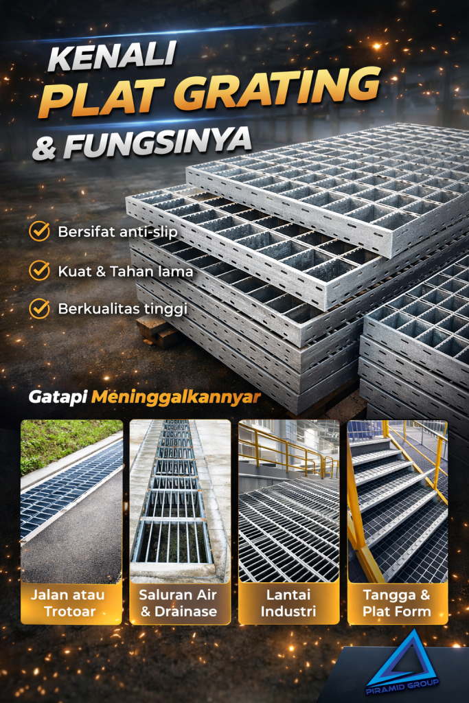 Kenali Plat Grating dan Fungsinya