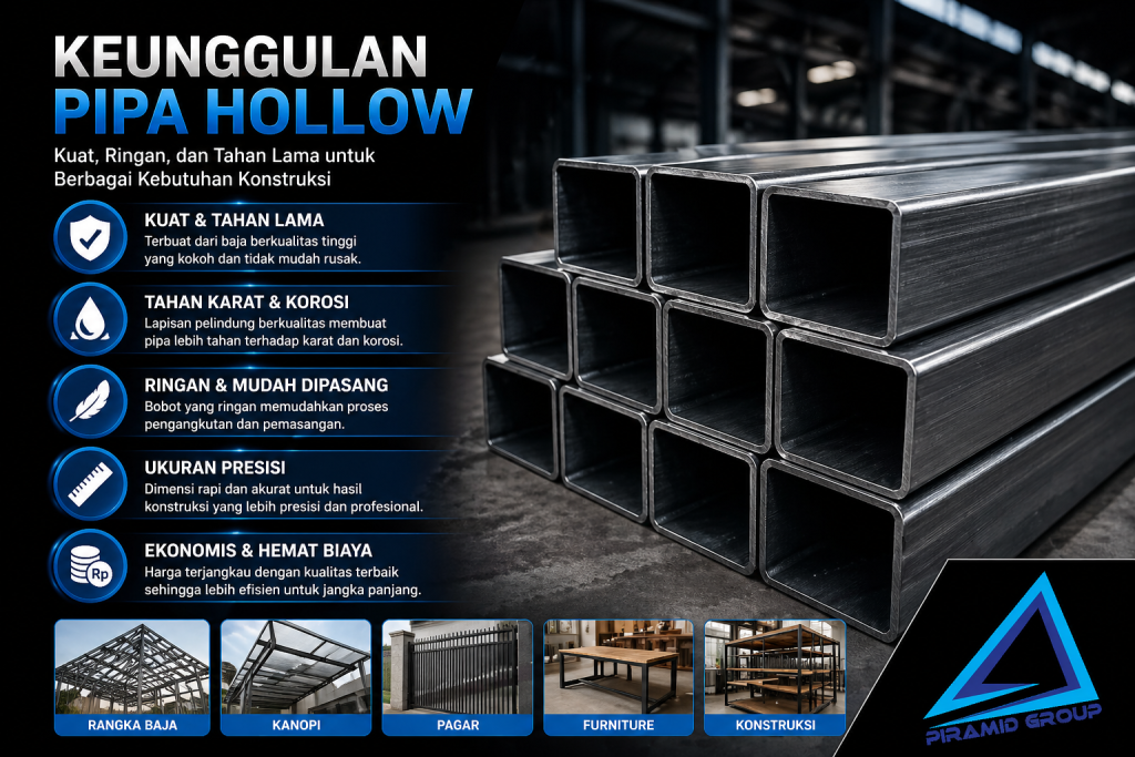 Keunggulan Pipa Hollow