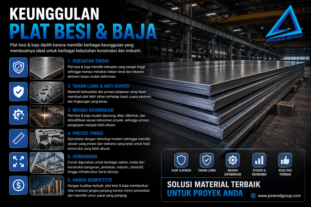 Keunggulan Plat Besi & Baja