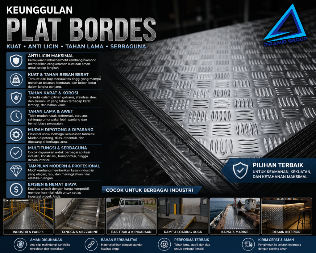 Keunggulan Plat Bordes