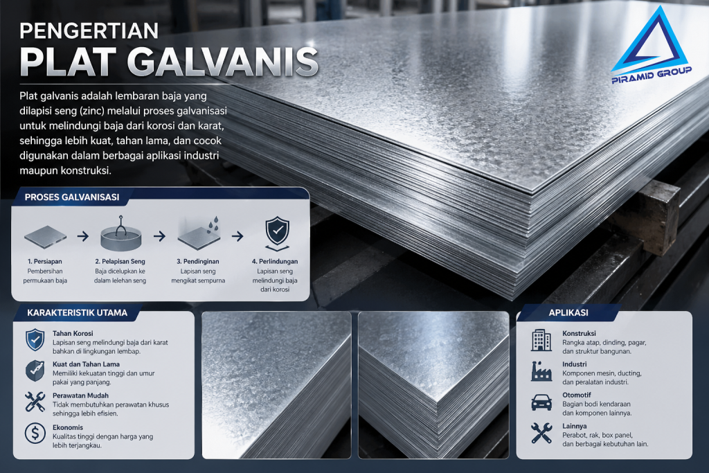 Pengertian Plat Galvanis
