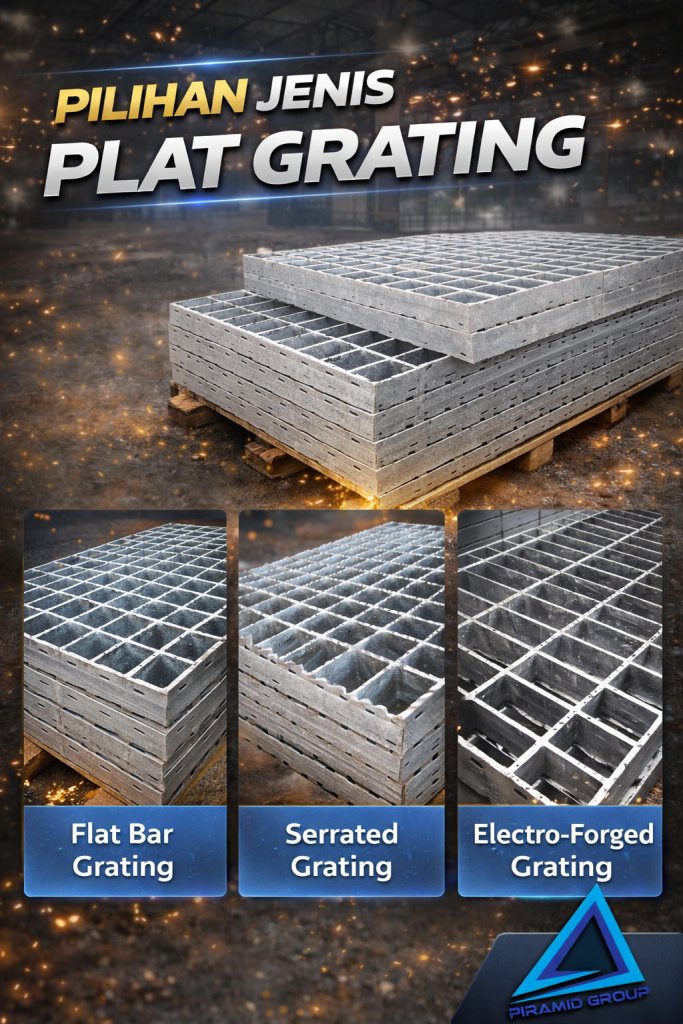 Pilihan Jenis Plat Grating