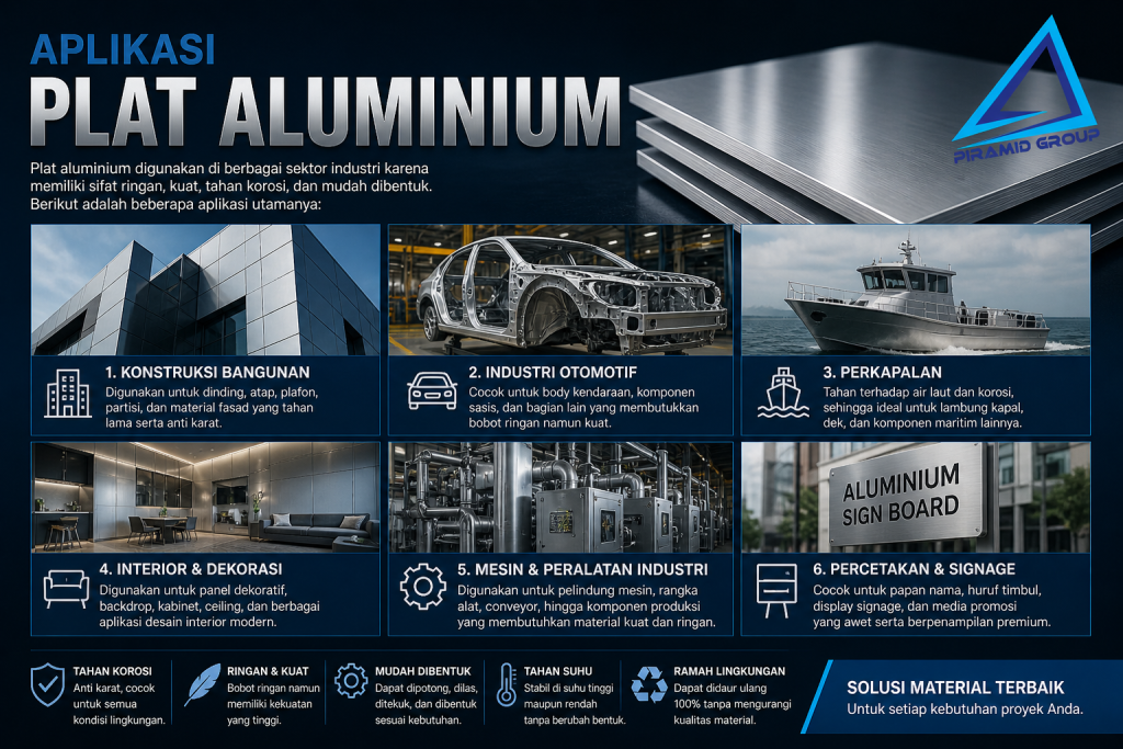 Aplikasi Plat Aluminium