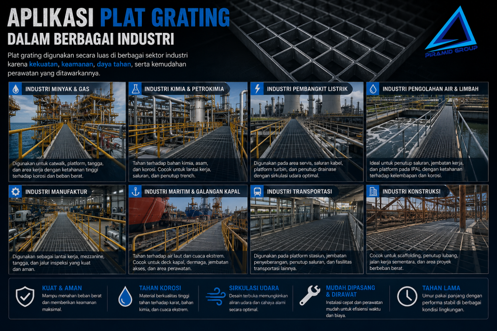 Aplikasi Plat Grating