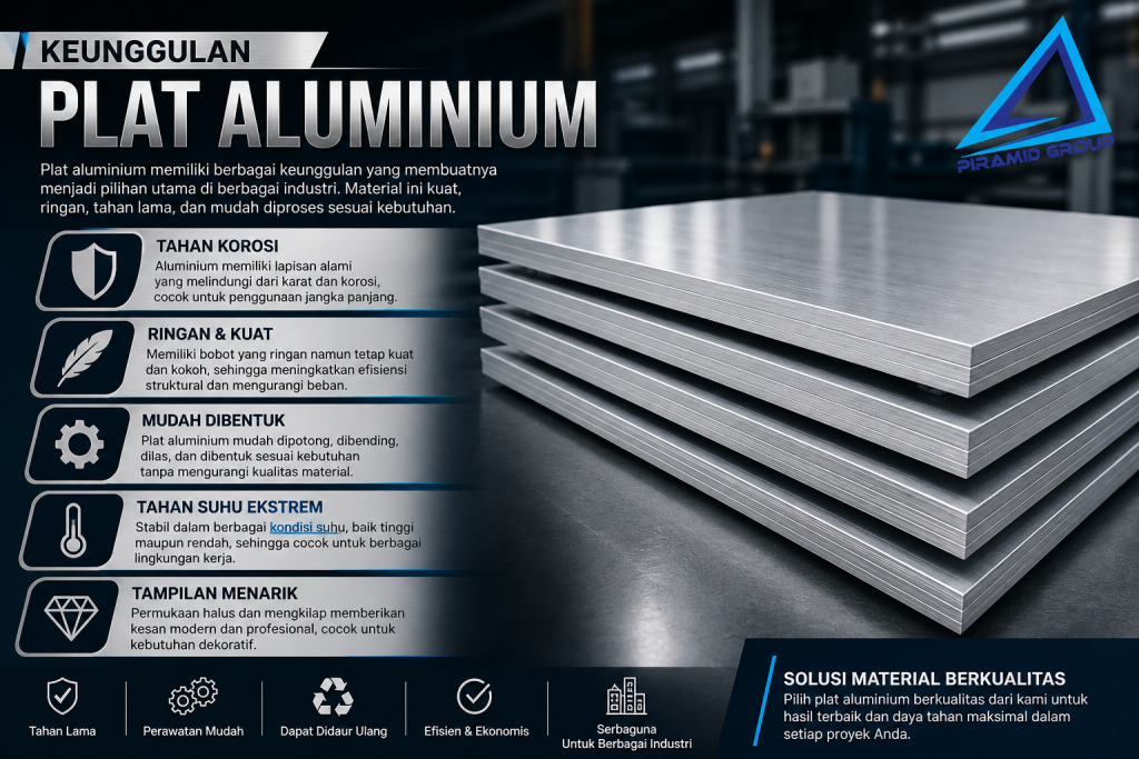 Keunggulan Plat Aluminium